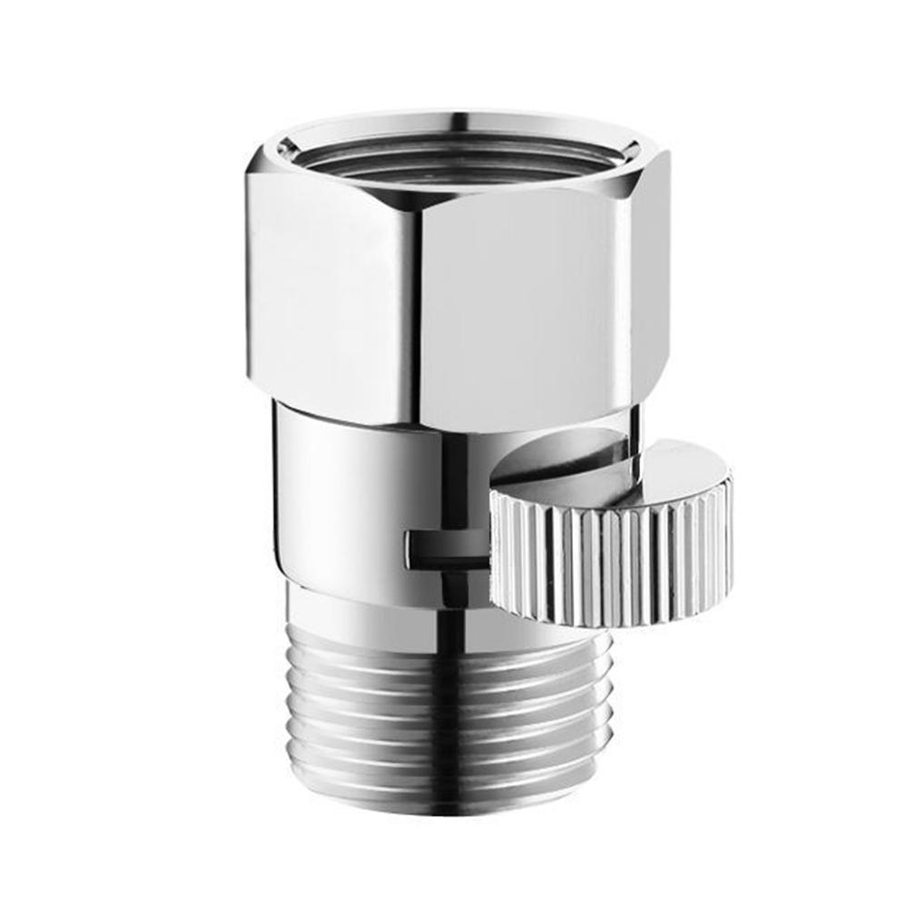 

Brass Valve Handheld Shower Valve Easy Connections Precise Water Control As Shown For Toilet Spray Attachments