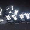 Sapatos, Tênis de Basquete, Sapatos Esportivos, Tênis de Corrida, Cadarços Planos Refletivos Fluorescentes Brilhantes