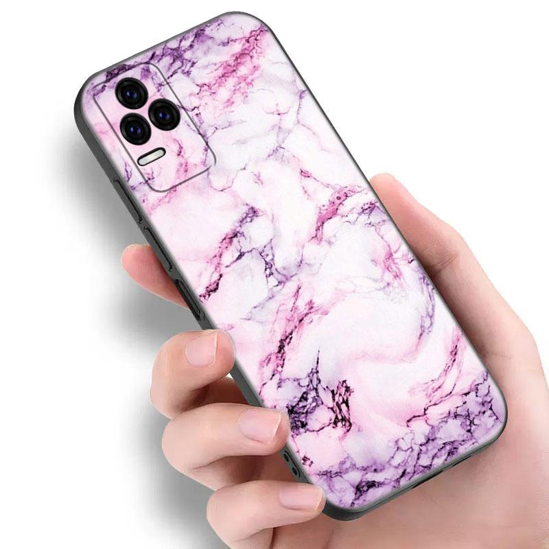 Black and White Marble Phone Case For Xiaomi Redmi Note 5 6 9T K20 K40 K50 Pro 7A 8A 9A 9C 9i 10A 10C A1 S2 Soft TPU Black Cover