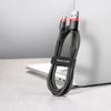 Baseus Cafule 2A 3M USB till Micro USB-kabel (Svart och rött)