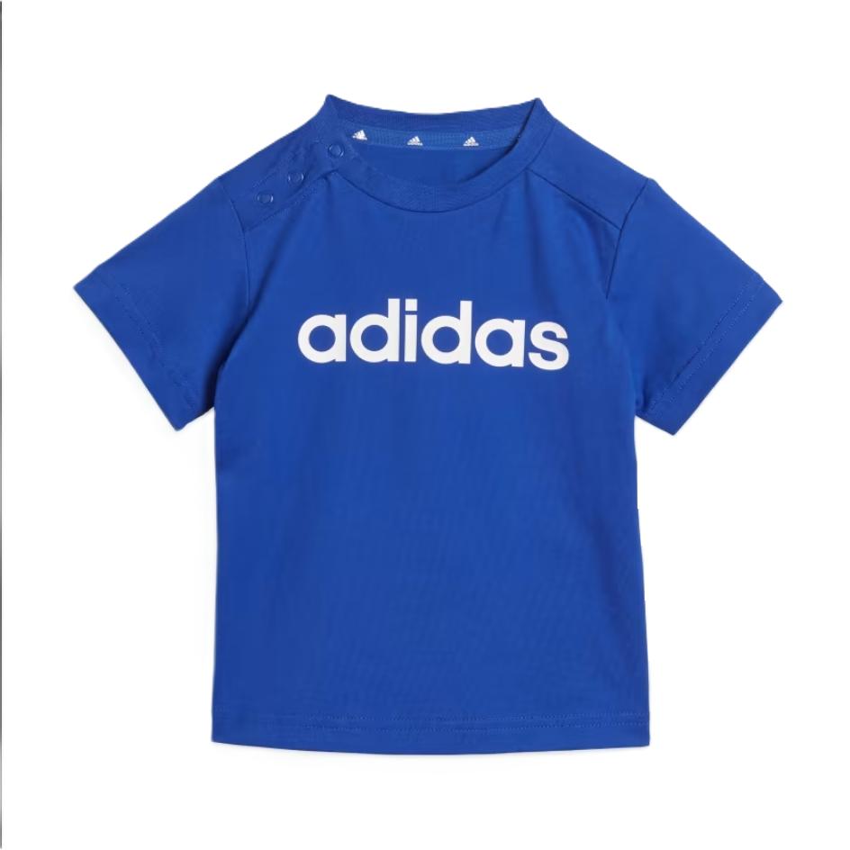

Adidas Kids Matching Sets Essential Semi Transparent Blue/White Infant And Toddler IB4770 12-18M