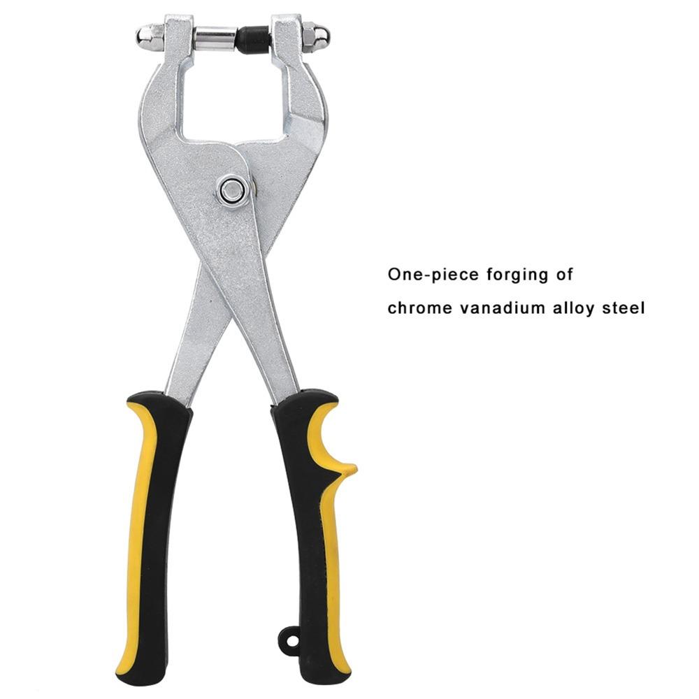 3.27mm Hole Punch Punch Pliers Rubber Handle Ceiling Grid Pliers  Metal Sheet Decoration