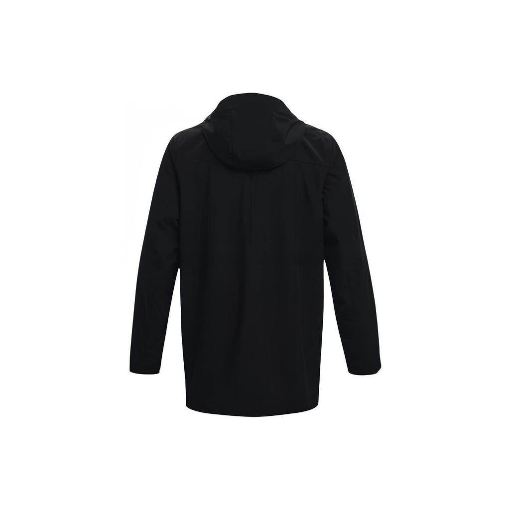 Under Armour Rush Shell Training Sports Long Sleeve Solid Jacket Men Tops Black 1364904-001
