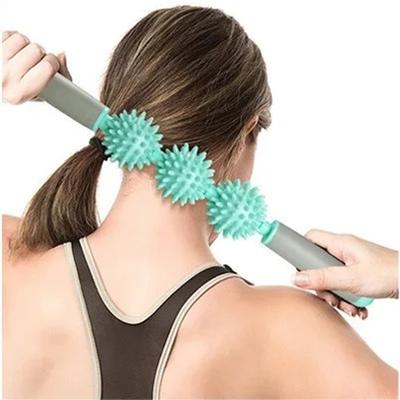 Hedgehog Ball Muscle Massage Stick Yoga Massage Roller Point Anti Cellulite Body Massager Relax Relieve Stress Slimming Tool