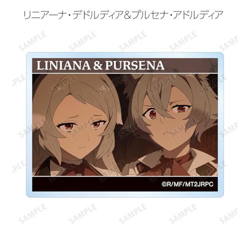 Anime "Mushoku Tensei II: Jobless Reincarnation" Trading Scene Acrylic Cards Box of 10