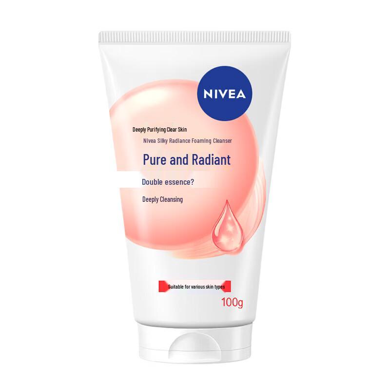 NIVEA Silky Radiant Hydrating Cleansing Foam