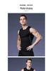 Men's Quick-Dry Sleeveless Compression Tank for Fitness and Basketball