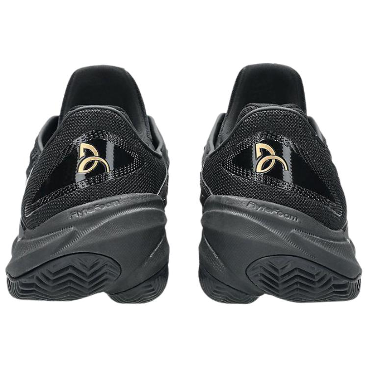 Asics Court FF 3 Novak Clay Black Prism Gold Hi Men Sneakers 1041A537-960