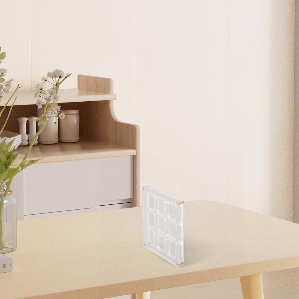 11.7*11.7cm Acrylic Storage Box Ample Storage Space Crafted From Acrylic Dust Protection Efficient Categorization