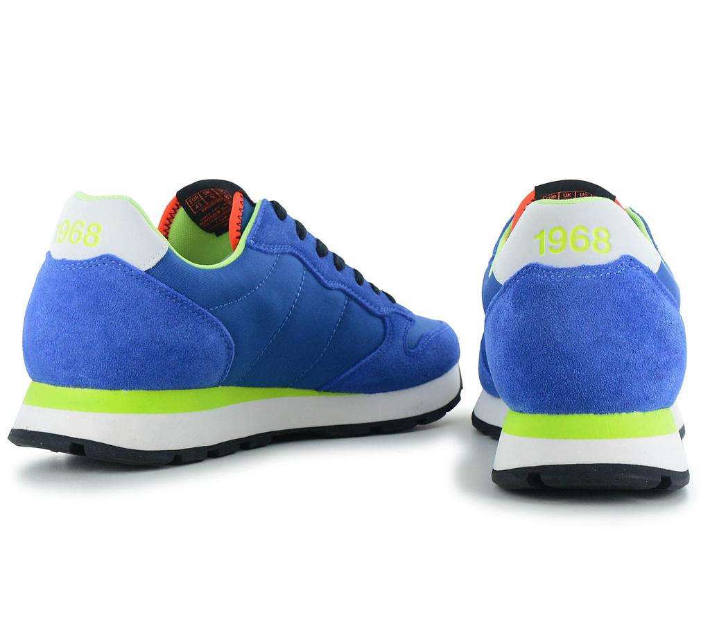 Sun68 Tom Fluo - Men's Sneakers Shoes Blue Z36102-58 ORIGINAL