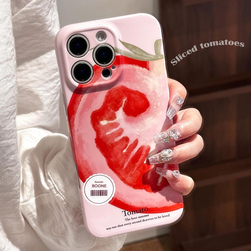 Creative Tomato Case for iPhone 17 iPhone 17 Pro Max