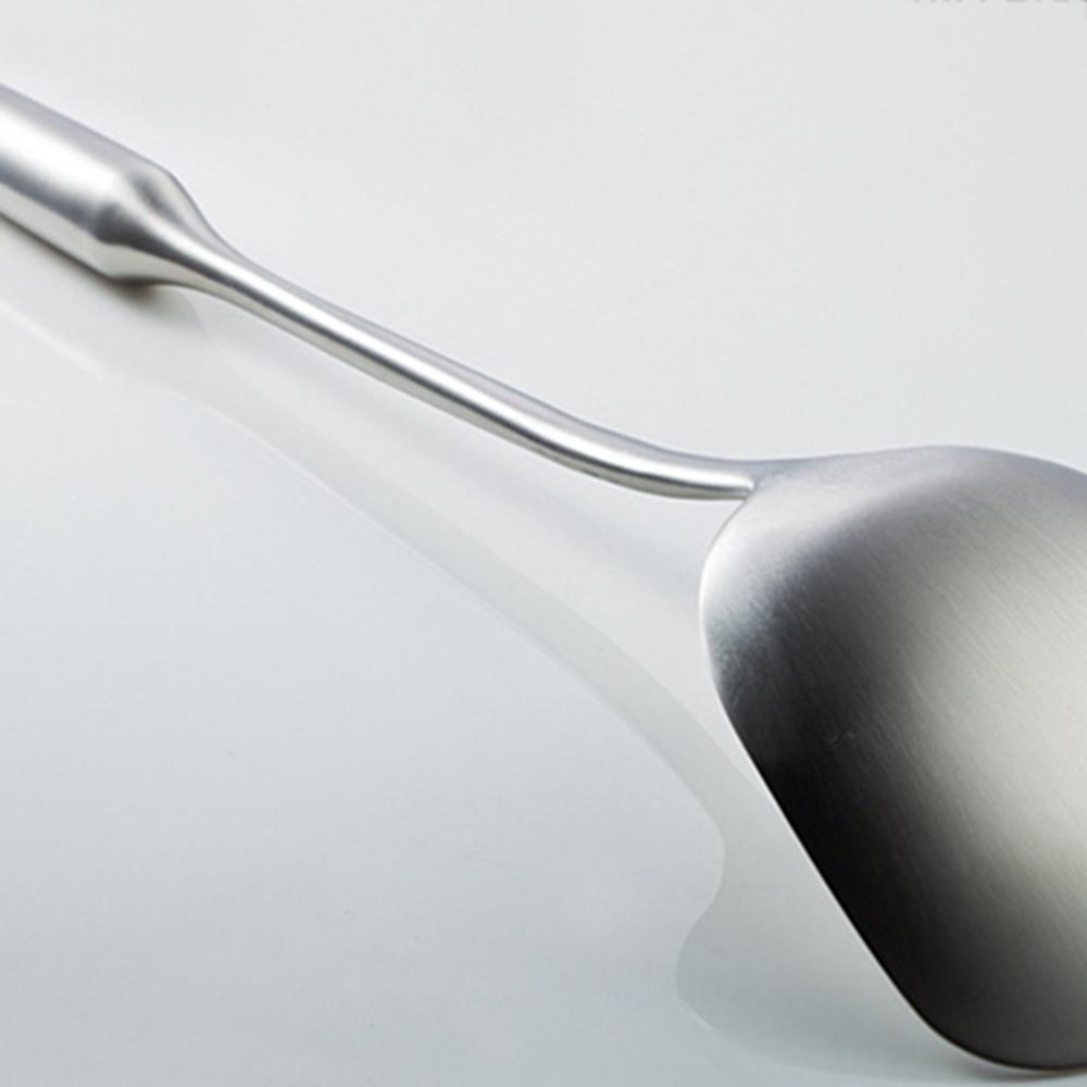 304 Stainless Steel Long Handle Kitchenware Ladle Spoon Cooking Tool Set Wok Shovel Soup Ladle