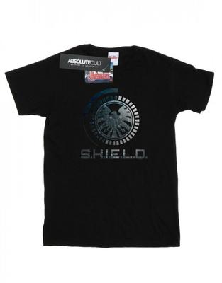 Womens/Ladies Agents Of SHIELD Circuits Cotton Boyfriend T-Shirt