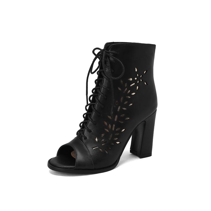 

Модные летние ботильоны для женщин, сексуальные босоножки с открытым носком и крестообразным вырезом, классные босоножки, ботильоны на высоком каблуке, женская обувь для вечеринок 9.5