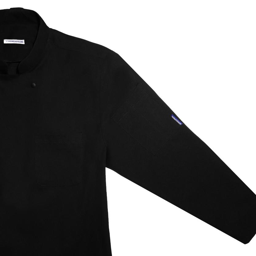 Gongeipeuleon Chef Uniform | Chef Shirt (Black)