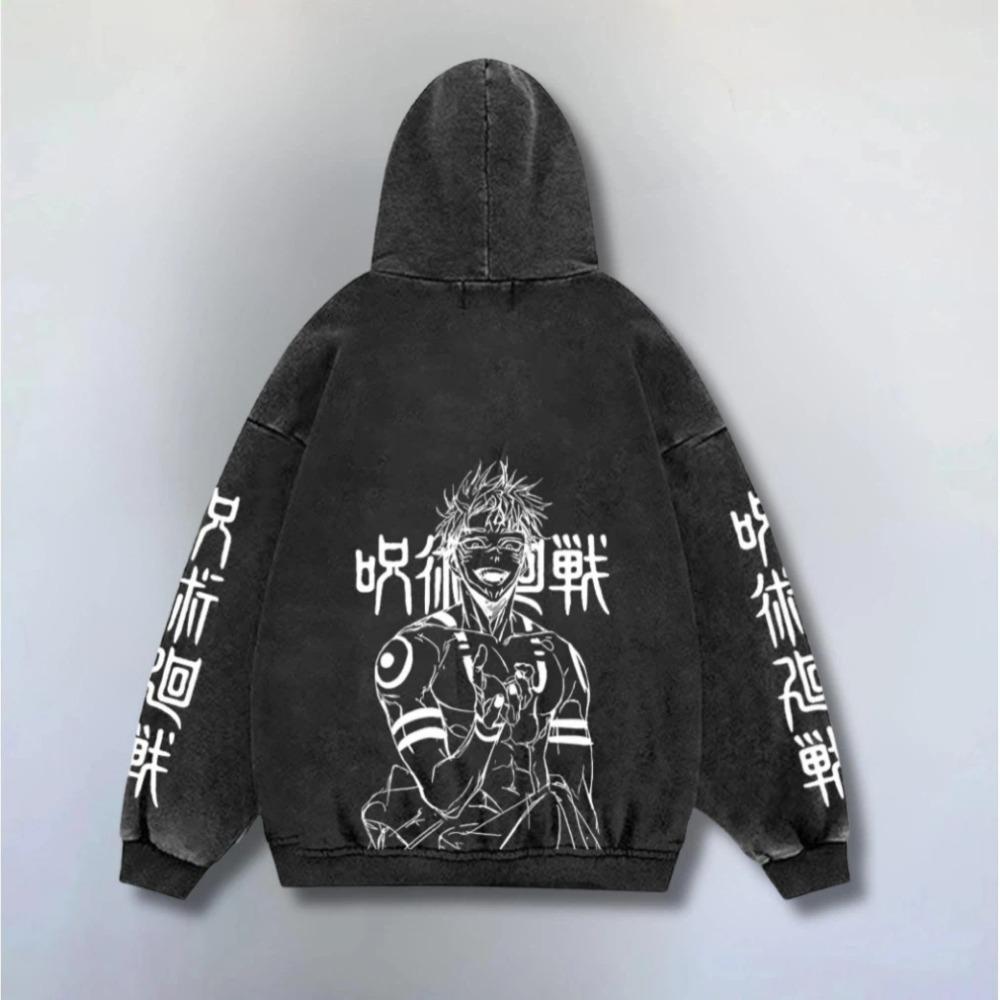 Men's Hoodie Anime Graphic Fashion Pullover Autumn Clothing Casual Clothes Women Tops Sweatshirts