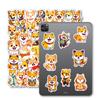 50Pcs Cute Shiba Inu Stickers – Waterproof Reusable Dog Decals for Luggage, Laptop, Phone