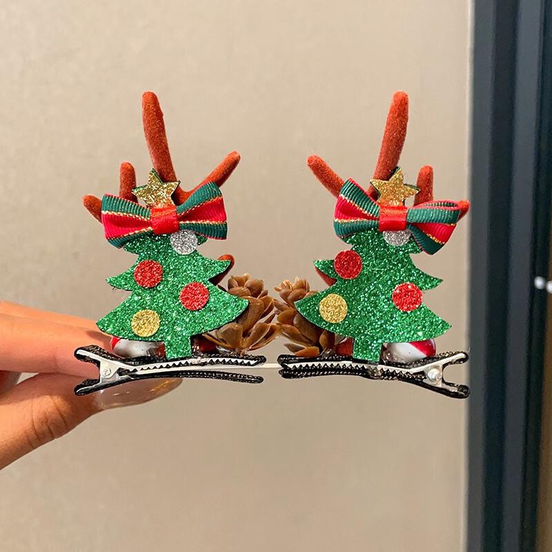 Cute Christmas Antler Hair Clips