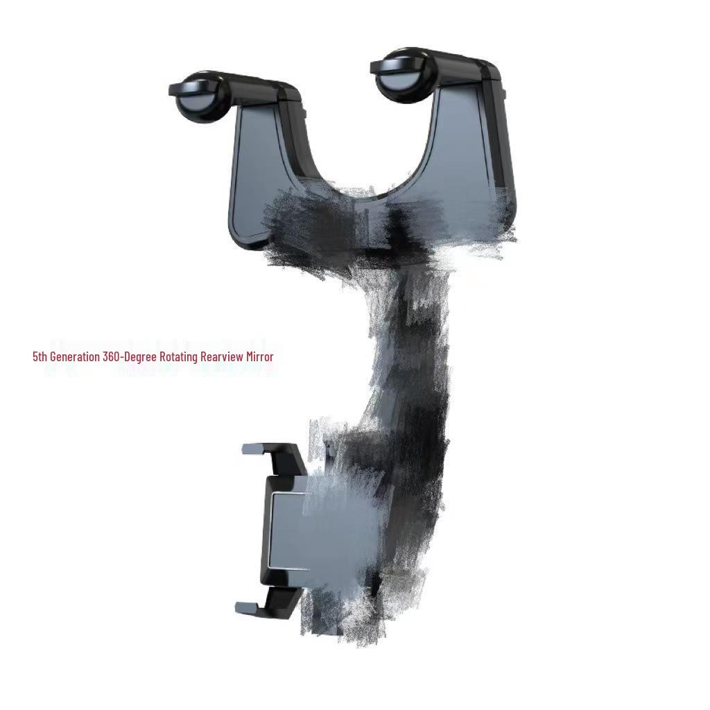 

Rearview Mirror Dash Cam & Phone Holder Combo