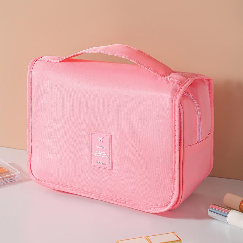 Portable Hook Toilet Bag Multi Functional Travel Waterproof Wear Resistant Multi Layer Storage Large Capacity Makeup Bag