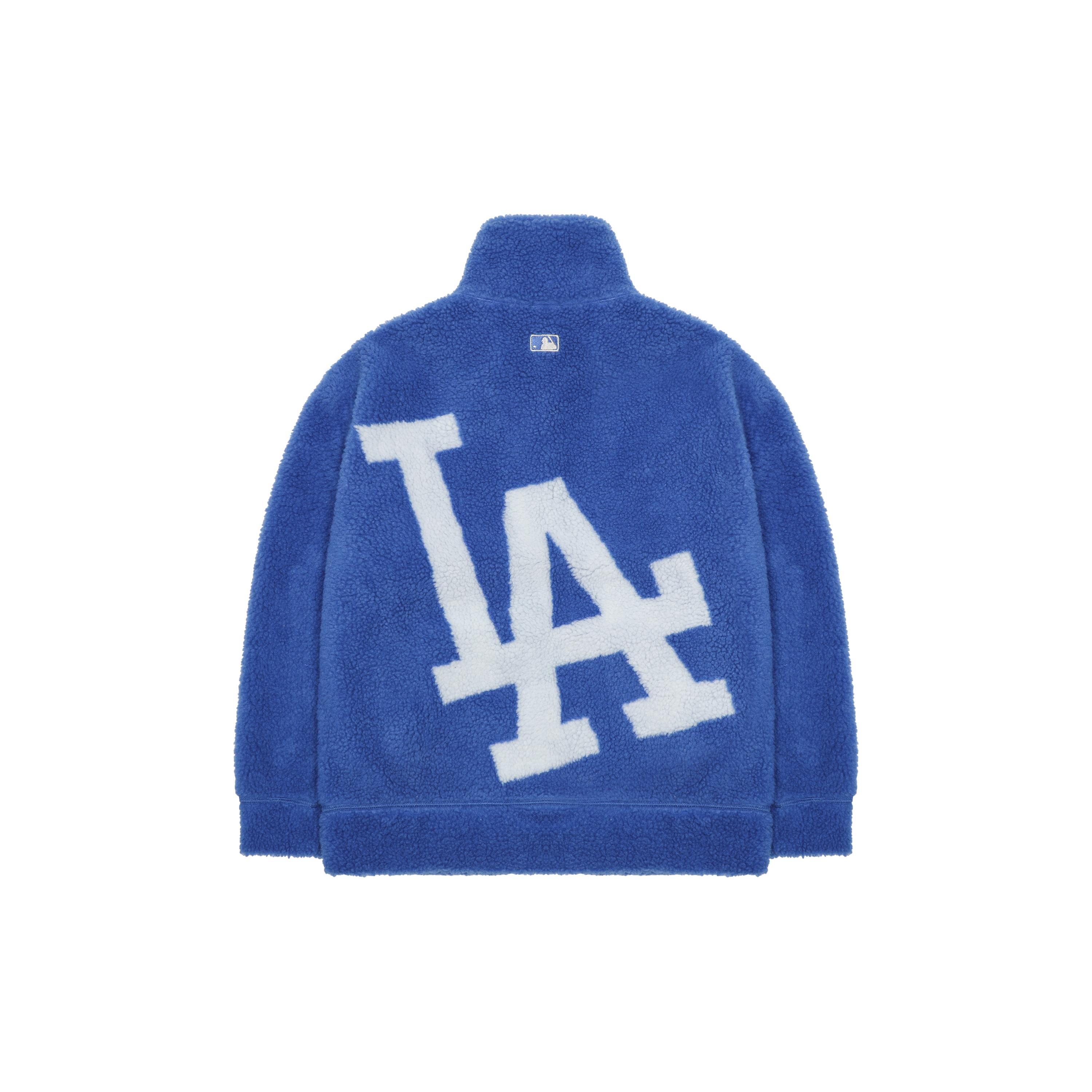 MLB Velvet Jackets Unisex Blue Stand Collar Moderate 3AFDB0326-07BLS S