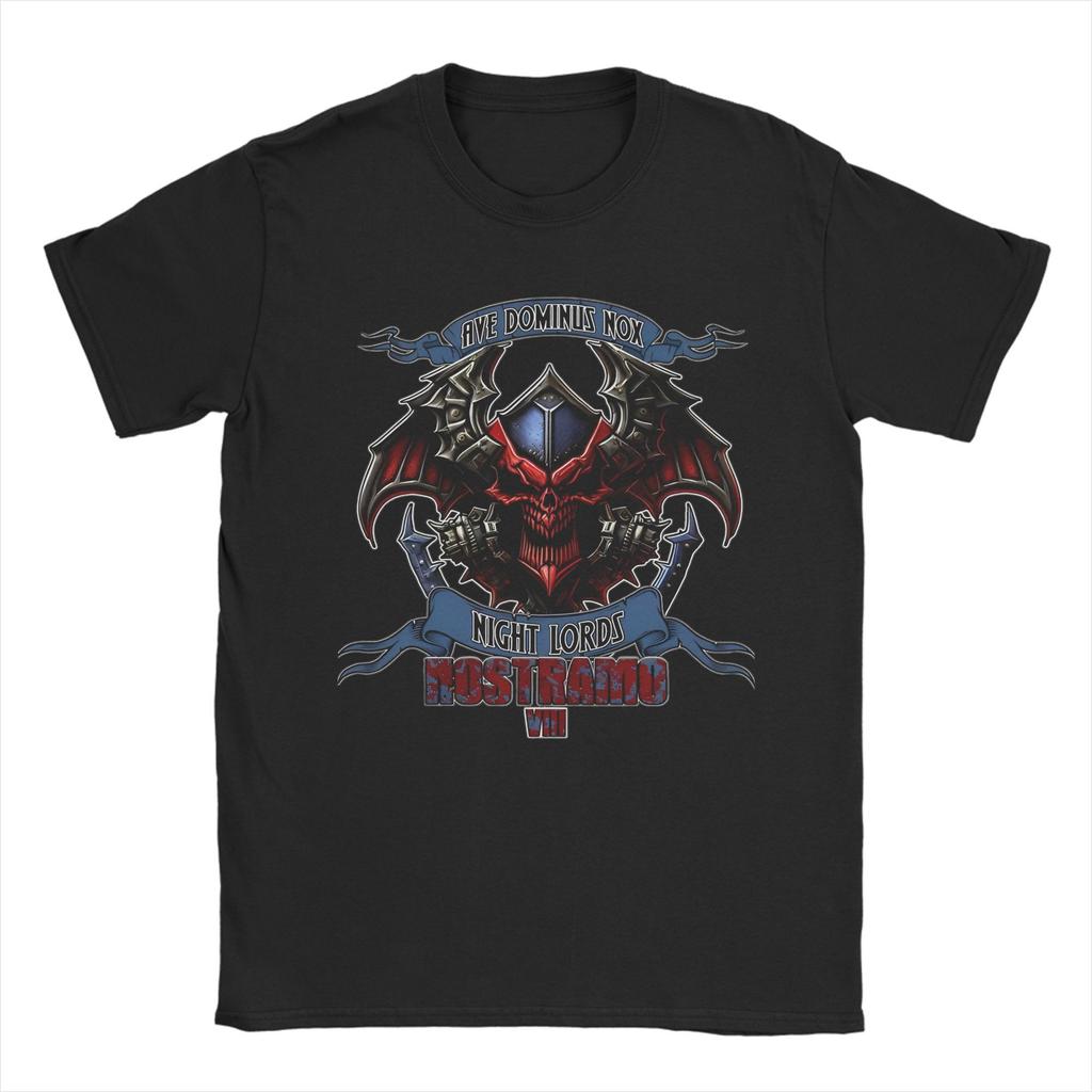 Camisetas Warhammer40ks Kriegshammer Nostramo Algodón Moda para Hombre Camisetas Cuello Redondo Camisetas Manga Corta Ropa Regalo de Cumpleaños