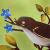 Metal Bird Garden Stake Outdoor Decorative Iron Art Animal Silhouette Sculpture Yard Lawn Ornament Creative Nature Inspired Design
