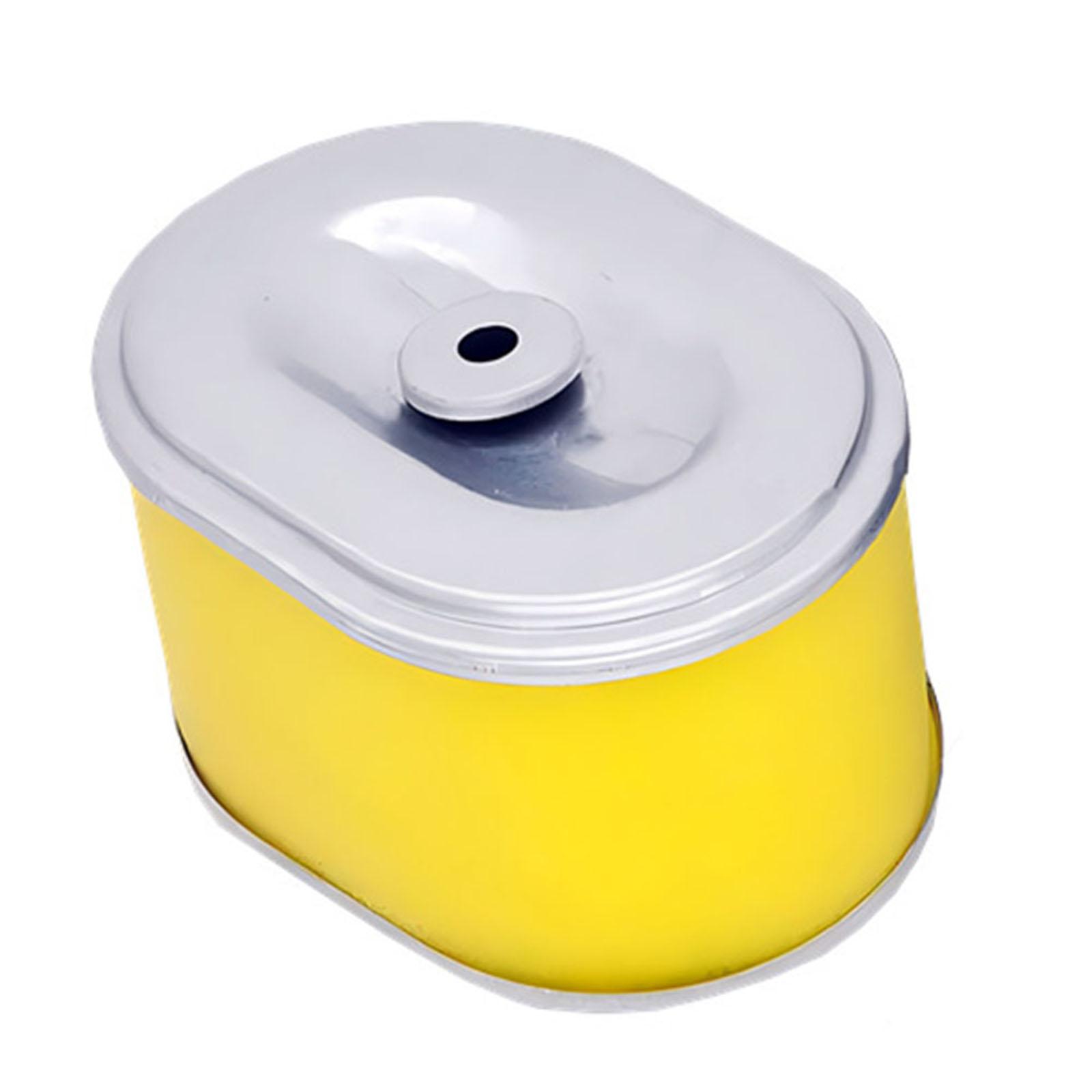 

Елемент повітряного фільтра бензинового двигуна для GX160 168F 170F Фільтр бензинового двигуна Заміна повітряного фільтра двигуна міні-румпеля жовтий