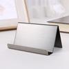 Stainless Steel Business Card Holder Desktop Card Display Rack Organizer for Office
