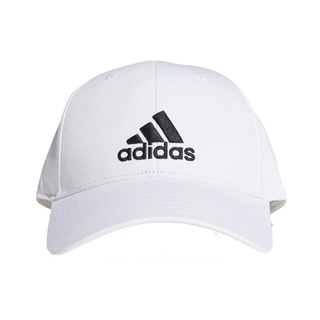 Adidas Solid Color Embroidered Logo Polyester Baseball Cap Unisex Hats S98150