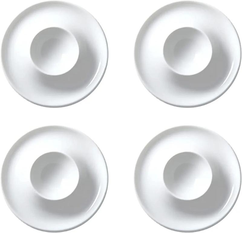 Pack of 10 Plastic Eggs Cups With Base For Serving Breakfast Brunch Kitchen Tool Microwave Safe Eggs Container
