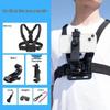 Anti-Shake Chest Mount for Phone Camera - Ideal for Outdoor Activities like Fishing, Live Streaming, Mountaineering, and Cycling