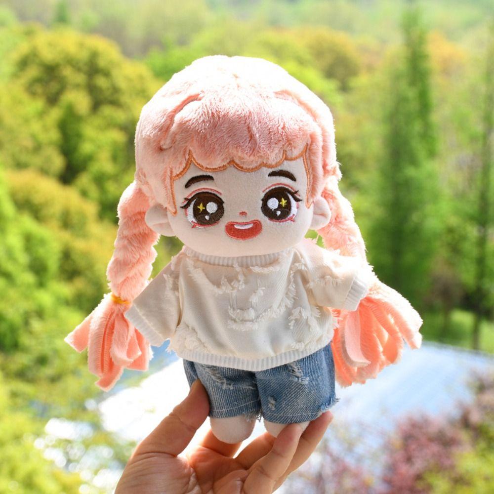 DIY Dolls Clothes Accessories Mini Hoodies Trousers Set  Cotton Stuffed Doll