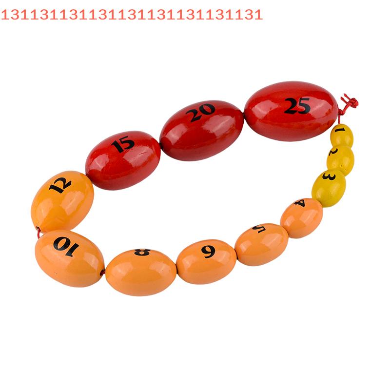Wooden Orchidometer for Male Testis Volume Measurement 12 Sizes Tanner Stage Development Tool for Testicular Size Assessment