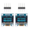 FUSHUI 2pcs 0.96 Inch OLED Display I2C OLED Module OLED LCD Display LCD Module