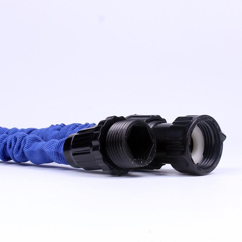 European Standard 3x Telescopic Water Hose w/ Valve & High-Pressure Gun for Car Wash, Garden & Floor Cleaning