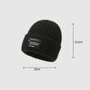 Windproof Beanies Cap Solid Color Skullies Cap Unisex Ear Protection Hat  Woman
