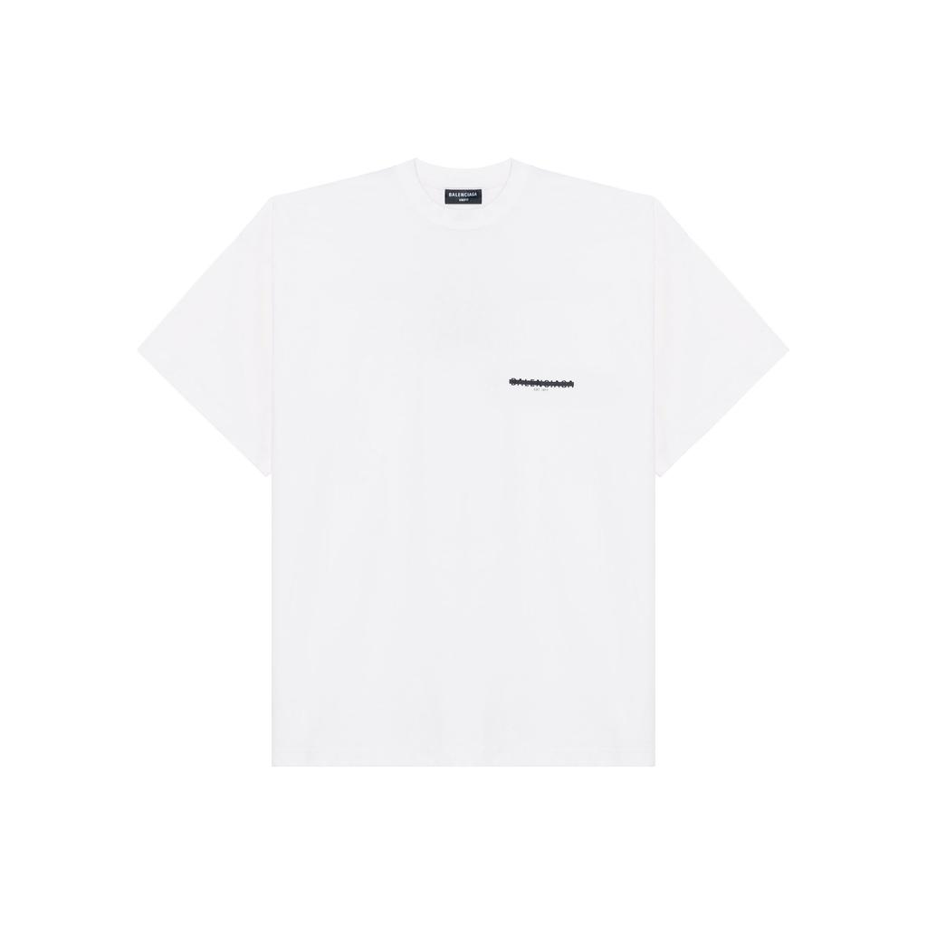 Balenciaga FW22 T Shirt Men's White 694576TMVJ69800