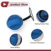 HEROFFIX Truck Lock Gas Cap for Scania Trucks 2 Keys Fuel Tank Cap No.2477313 Black Blue Silver Tone