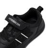 HOBIBEAR Buty dla starszych dzieci Szerokie Barefoot Zapięcia na rzepy Sneakersy ze sztucznej skóry Lekkie Zero Drop Buty do chodzenia