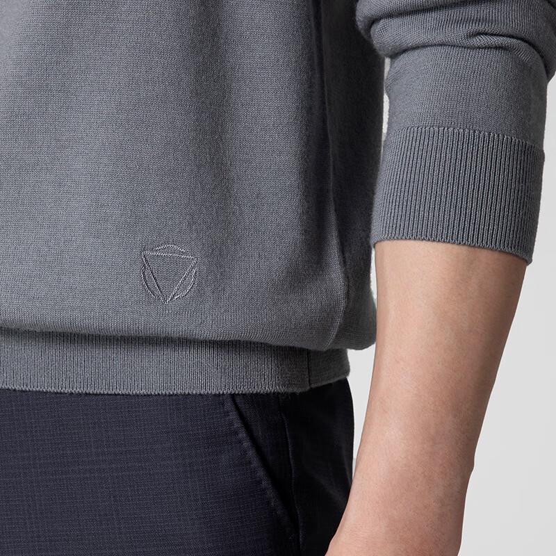 VICUTU Men's Cloud Knit Round Neck Sweater