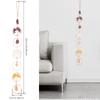 Crystal Wall Pendant Decor Crystals Wind Chime Hanging Decor Beautiful Raw Stone Hanging Chakra for Home Window Entryway Hallway