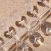 Acrylic Heart Shape Color Showing Shelf Nail Tools Clear Nail Color Card Nail Color Display