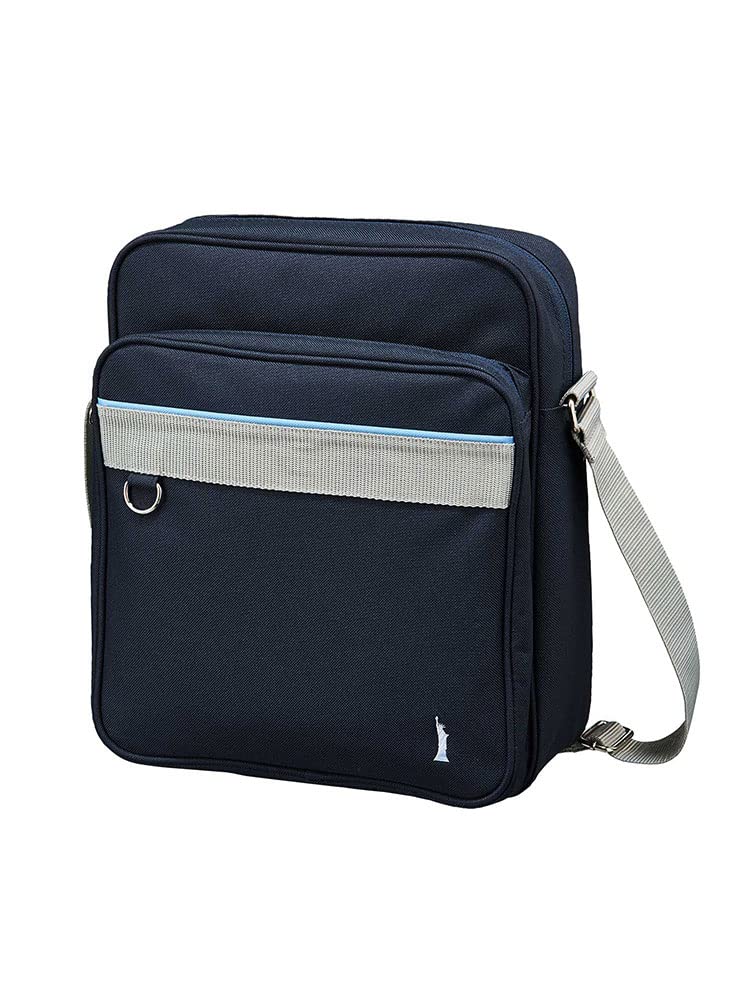 EASTBOY Shoulder Nylon Bag 209079 Navy x Sax 3 Free Size Women School Bag (585)