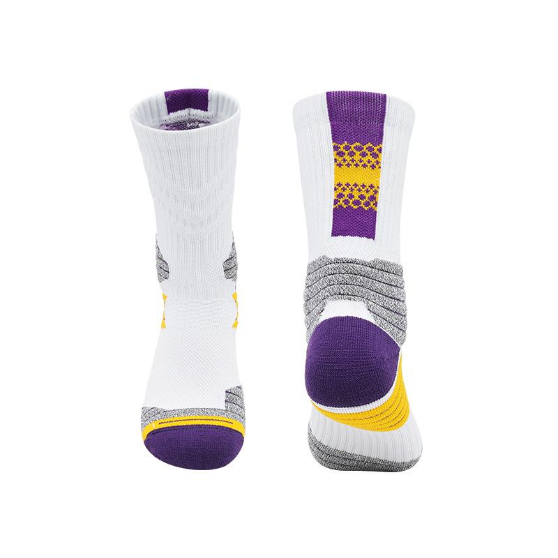Adult Basketball Socks Actual Training Socks Children Towel Bottom Sweat Absorbing Shock Non-Slip Sports Socks Men