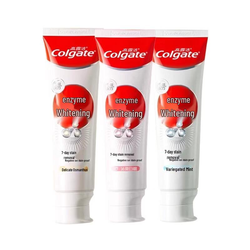 Colgate Enzyme Whitening Toothpaste, Osmanthus, 120g
