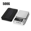 High Precision Electronic Scale 500g/100g Digital LCD Count USB Charging Stainless Pocket Kitchen Scales