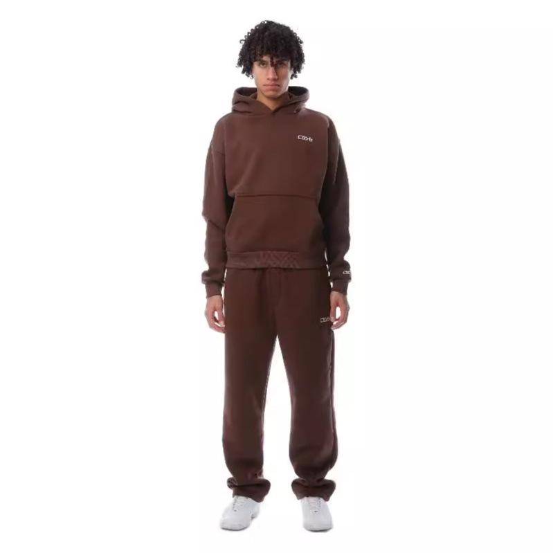 Trendy Unisex Jogger Mikina a Mikina s kapucí Set