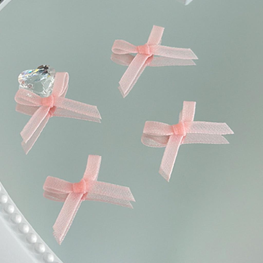 10Pcs Bow Charms for Nails 3D Bows Nail Charm Colorful Bowknot Nail Charm for Acrylic Nails Ribbon Nail Charm Cute Bows