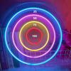 Neon-Spielkonsole Crown Bear Claw LED-Licht – Dekoratives Netz Promi-Stimmungslicht